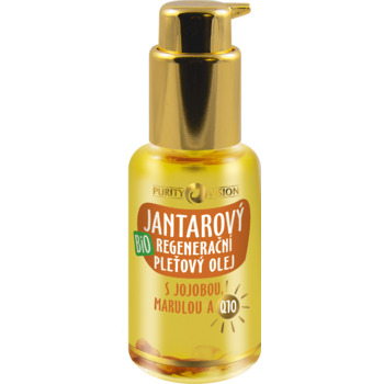 Bio Jantárový hĺbkovo regeneračný pleťový olej
